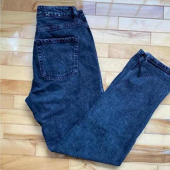 Garage black mom jeans, size 0 - Picture 6 of 7